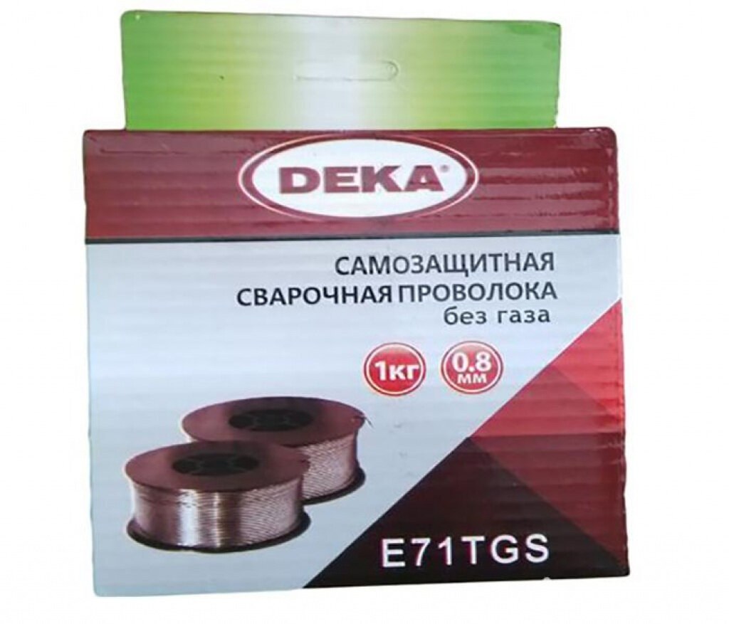 проволока для полуавтоматической сварки DEKA(самозащитная) (2)